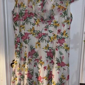 Floral Print Women's Dress